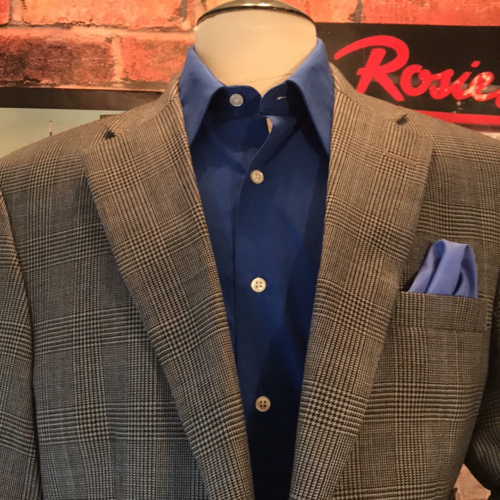 Haggar plaid Sport Coat